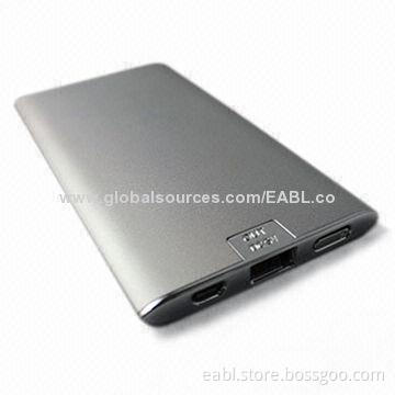 Portable 5,000mAh Power Banks, A Grade Lithium Polymer Battery, OEM/ODM, LED Indicator
